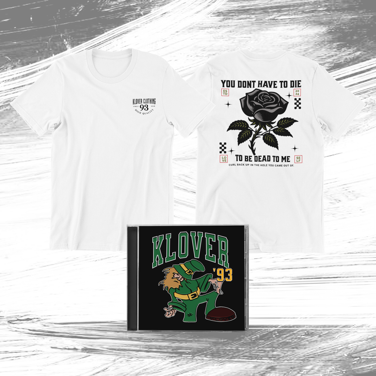 YOU DON'T HAVE TO DIE TO BE DEAD TO ME KLOVER CLOTHING