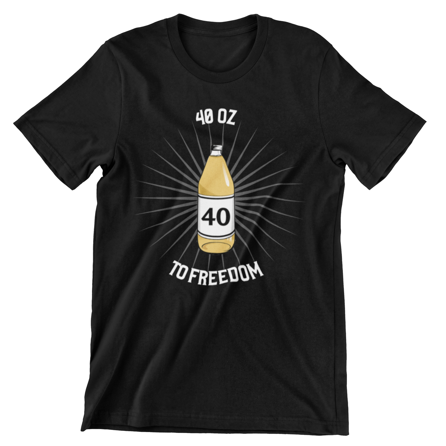 40 OZ TO FREEDOM MALT LIQOUR 40 OZ 90s music 90s gangster 90s rap 90s hip hop 90s tshirt 90s rap tshirt