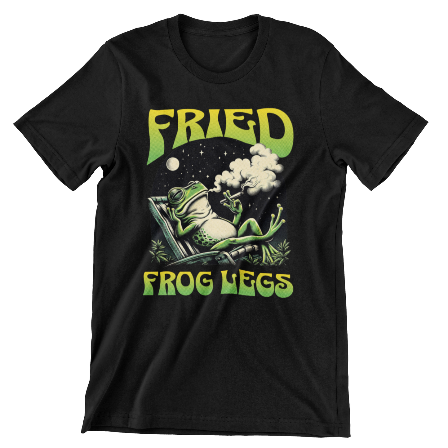FRIED FROG LEGS FUNNY WEED STONER SHIRT