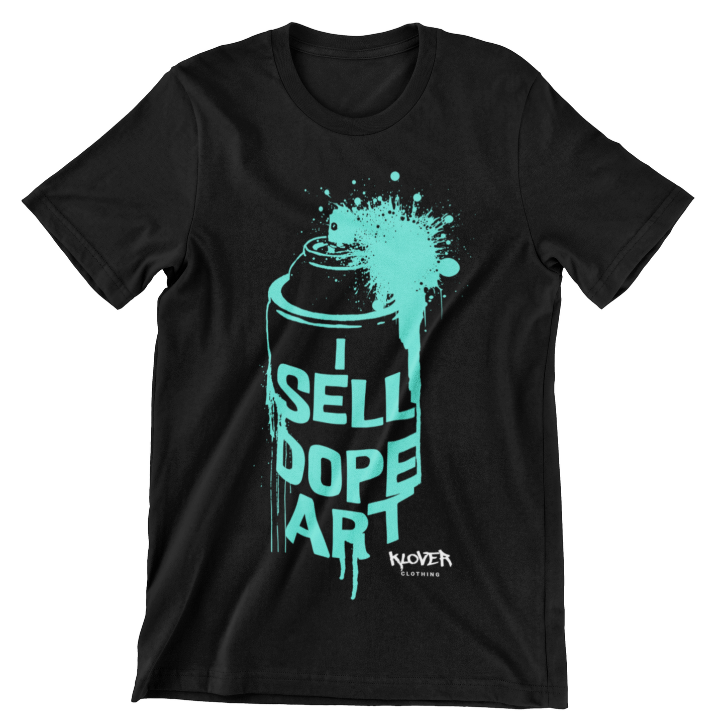 I SELL DOPE ART KLOVER CLOTHING graffiti spray can tshirt graffiti tshirt tagger spray paint drip marker mean streak graffiti style tshirt