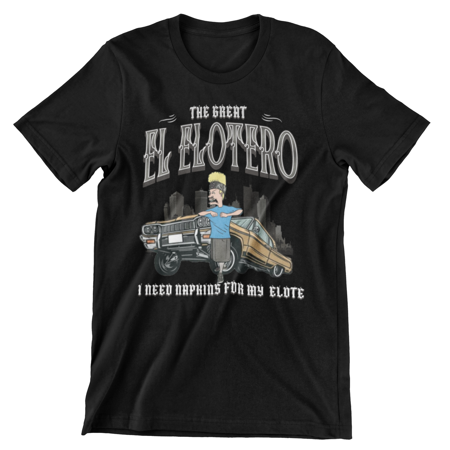 FUNNY CHOLO 90s CHOLO 90s GANGSTER LOWRIDER TSHIRT