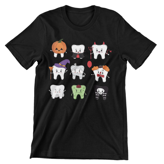 DENTIST HALLOWEEN TEETH DENTAL ASSISTANT HALLOWEEN