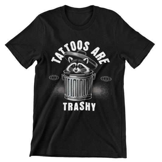 FUNNY TATTOO ARTIST TATTOOS CUTE RACCOON SHIRT TRASH PANDA
