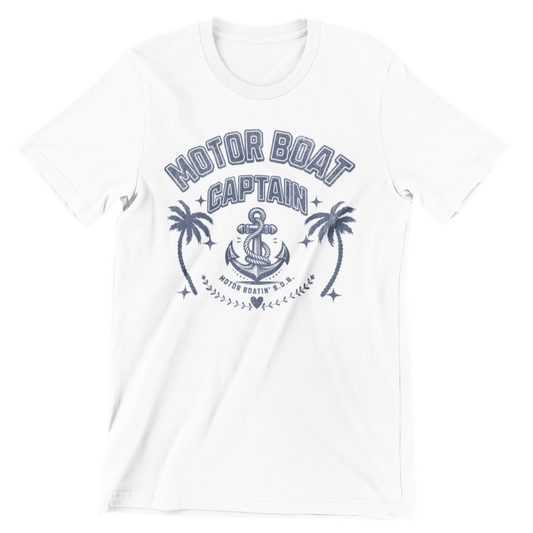 MOTOR BOAT CAPTAIN FUNNY COLLEGE MOTOR BOATIN